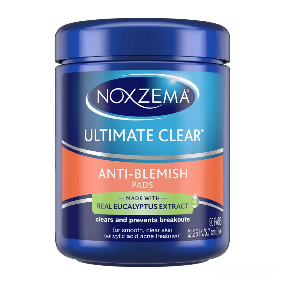 Noxzema Triple Clean Antiblemish Pads With Medicated Salicylic Acid, 90 Ea